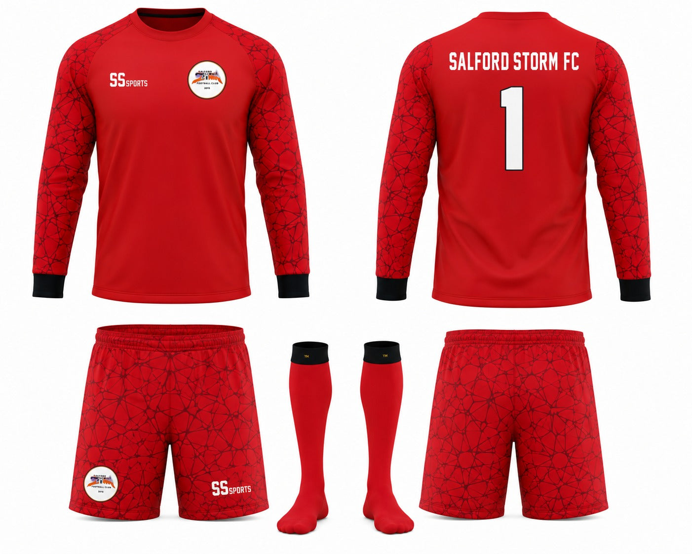 Salford Storm FC Adult Goalkeeper Kit