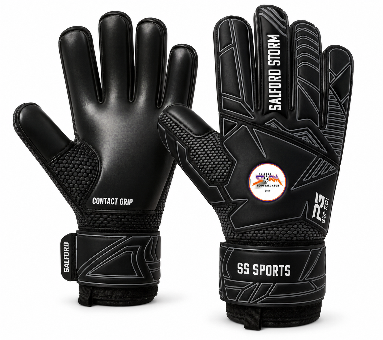 Salford Storm FC Goalkeeper German Latex Grip Gloves