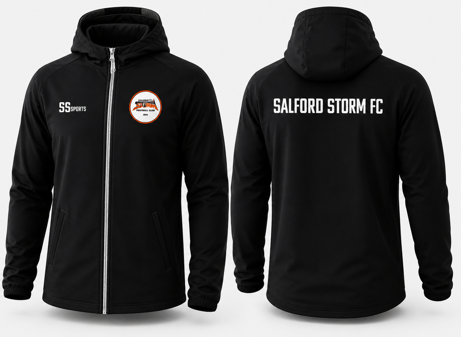 Salford Storm FC Coach Rain Jacket